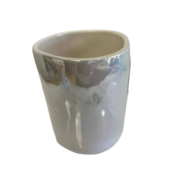 RAE Dunn Mug Artisan Collection Iridescent Get It Girl  3"W x 5"H - Picture 3 of 7